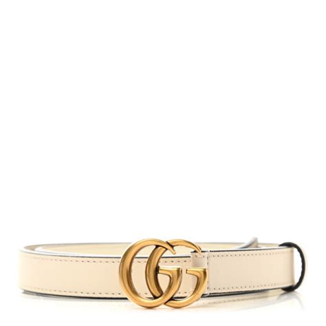 mystic white gucci belt|Gucci Double.